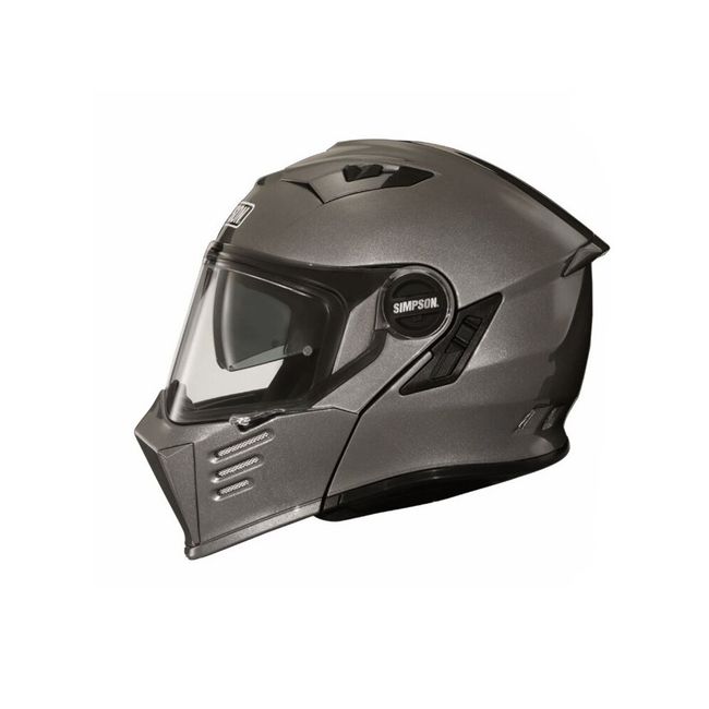 GENERICO - Casco Abatible Simpson Darksome Gunmetal