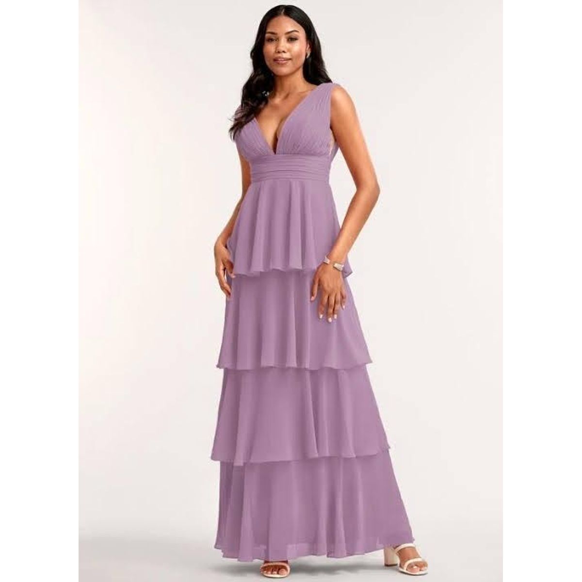 LUNA - VESTIDO DE FIESTA BRENDA COLOR LILA