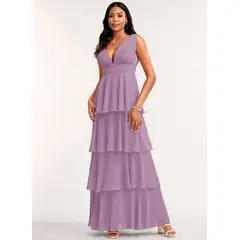 LUNA - VESTIDO DE FIESTA BRENDA COLOR LILA