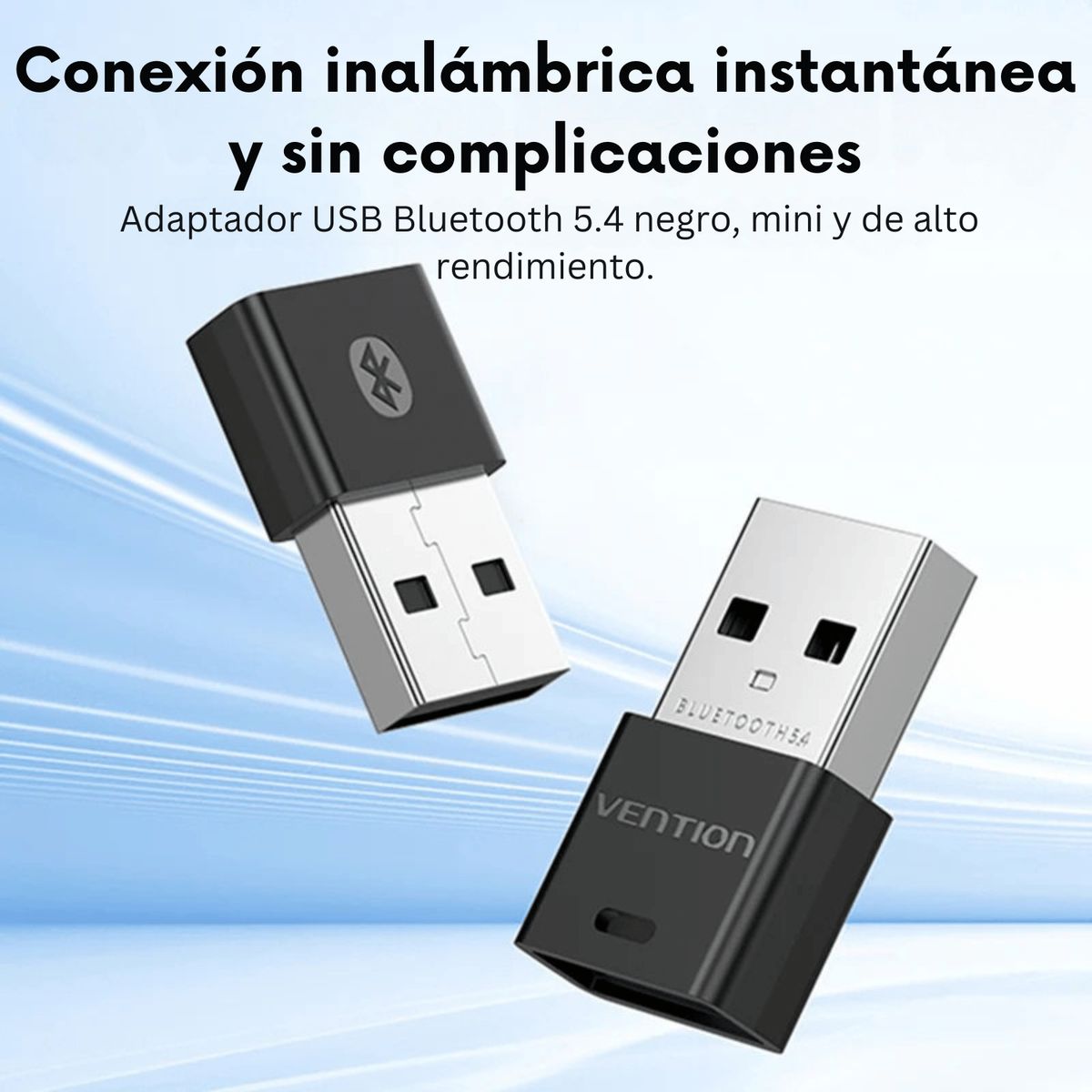 VENTION - Adaptador Receptor Bluetooth 5.4 Vention Usb Notebook Bt