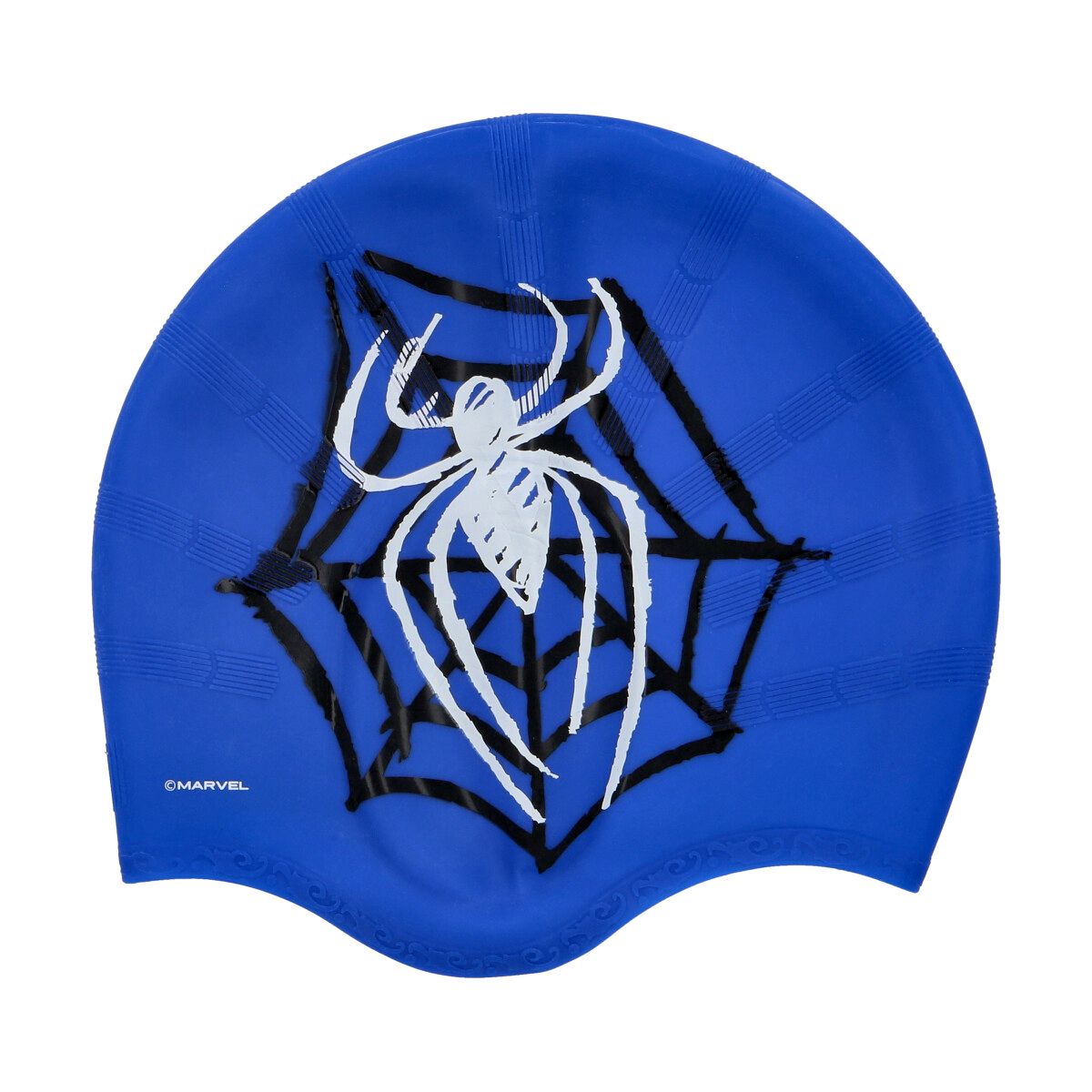 SPIDER MAN - Gorra de Natación Infantil Spider-Man con Protector de Orejas