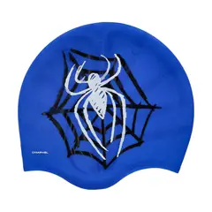 MARVEL - Gorra de Natación Infantil Spider-Man con Protector de Orejas
