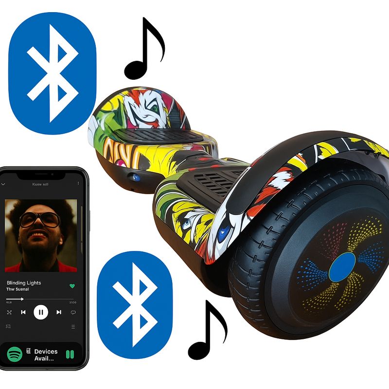 BALANCE - Patineta eléctrica Electric Balance Hoverboard Bluetooth