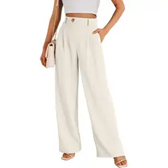 VELVET - Pantalon Verdiana Blanco Mujer