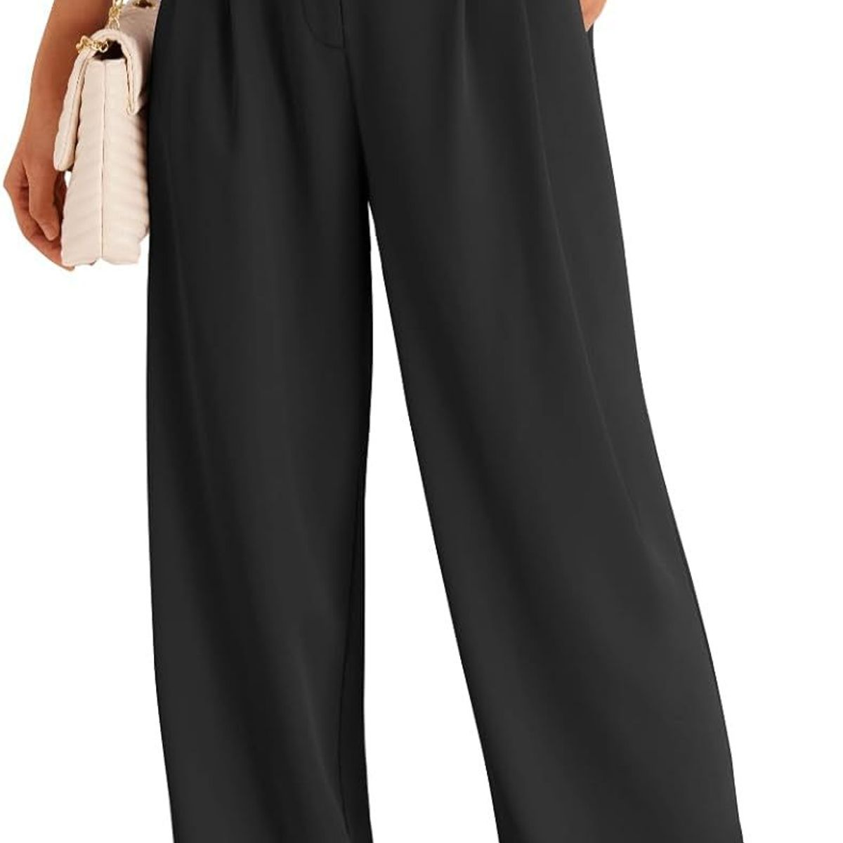 VELVET - Pantalon Verdiana Negro Mujer