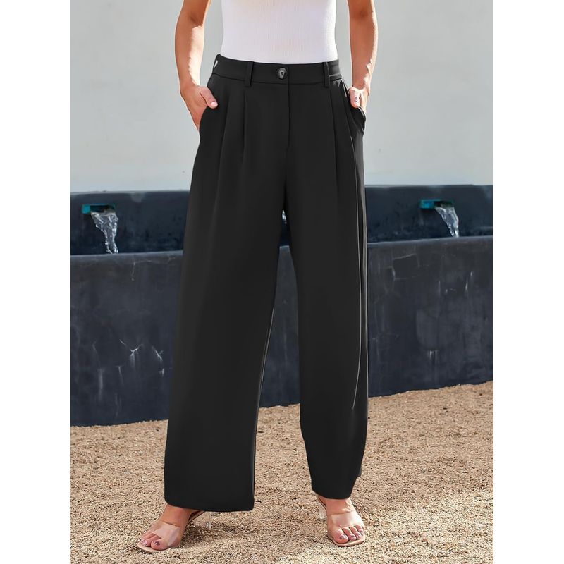 VELVET - Pantalon Verdiana Negro Mujer
