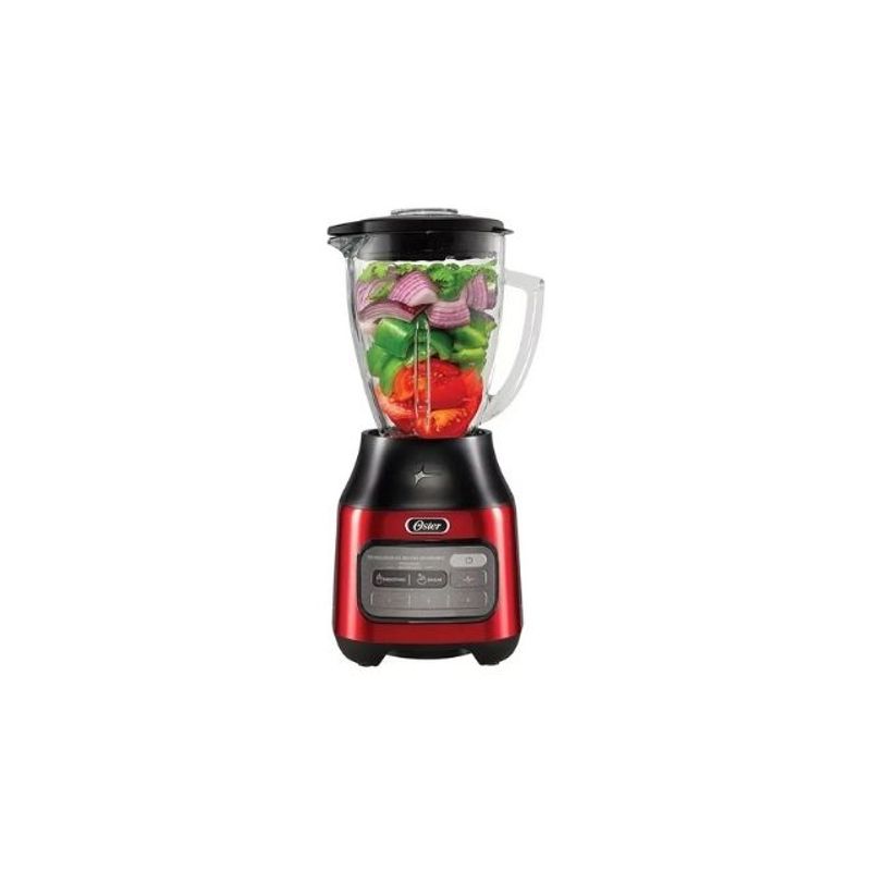 OSTER - Licuadora Oster® Reversible 3 Velocidades + Pulso BLSTPEGCRT Color Rojo