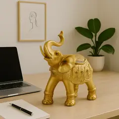 MOVI - Elefante Decorativo Dorado