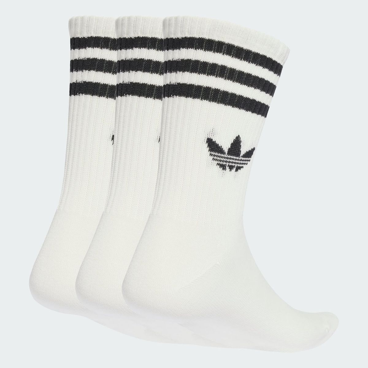 ADIDAS - Calcetines clásicos con las 3 Tiras, 3 pares