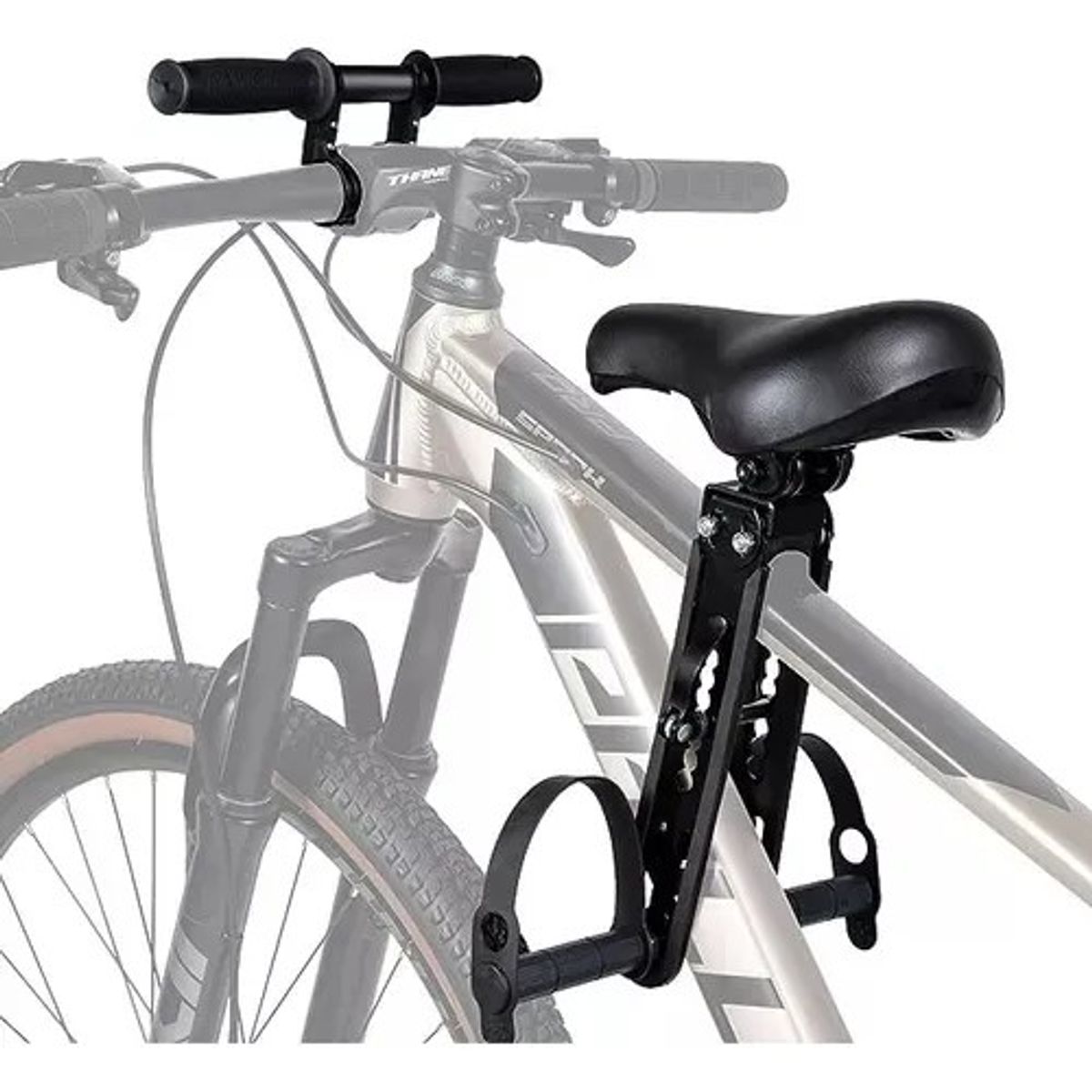 GENERICO - Asiento De Bicicleta Para Niños Sillín Auxiliar Mtb