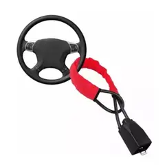 MOVI - Traba de Volante con Cinturón de Seguridad