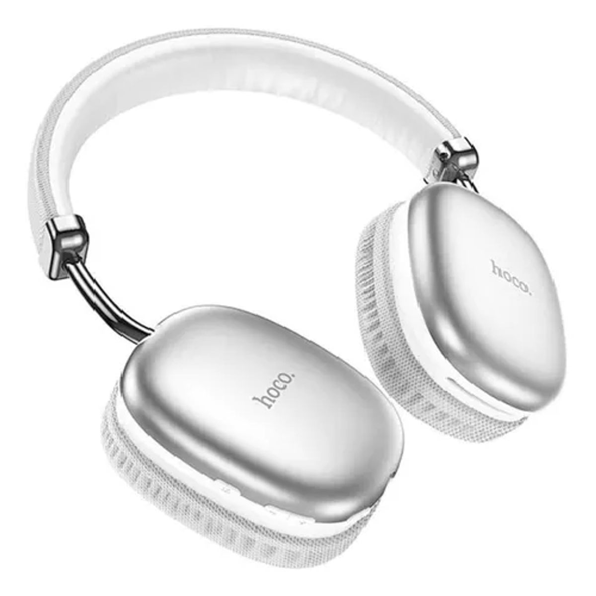 GENERICO - Auriculares inalámbricos diadema Bluetooth Hoco plateado
