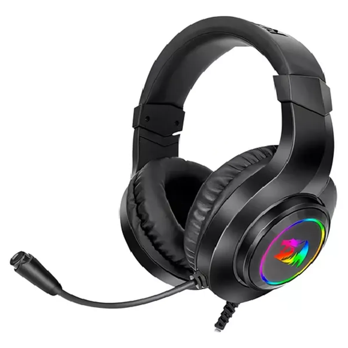 GENERICO - Audífono gamer Redragon Hylas H260 RGB negro