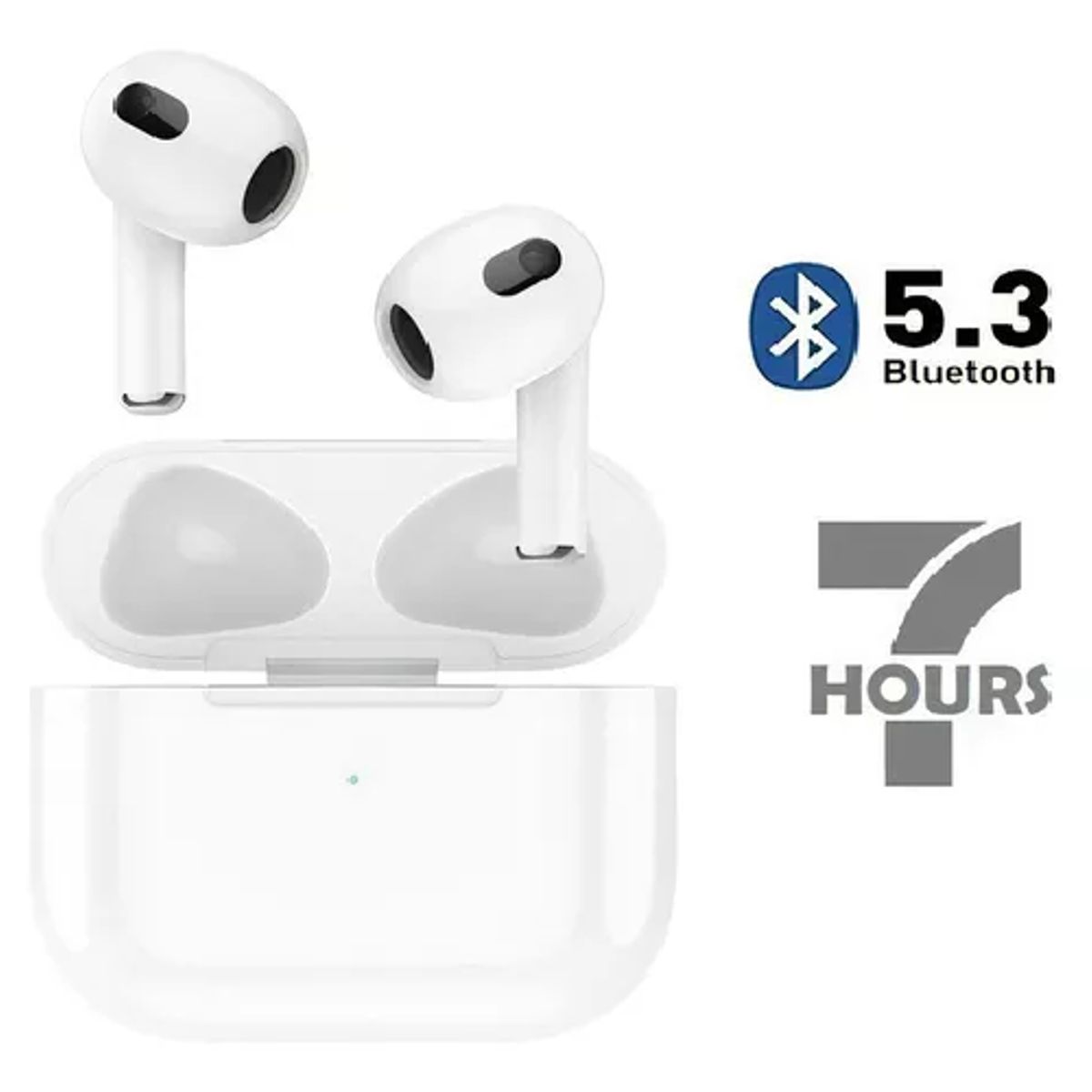 GENERICO - Audífonos inalámbricos 3ra generación BT53 Hoco EW43 7hrs blancos