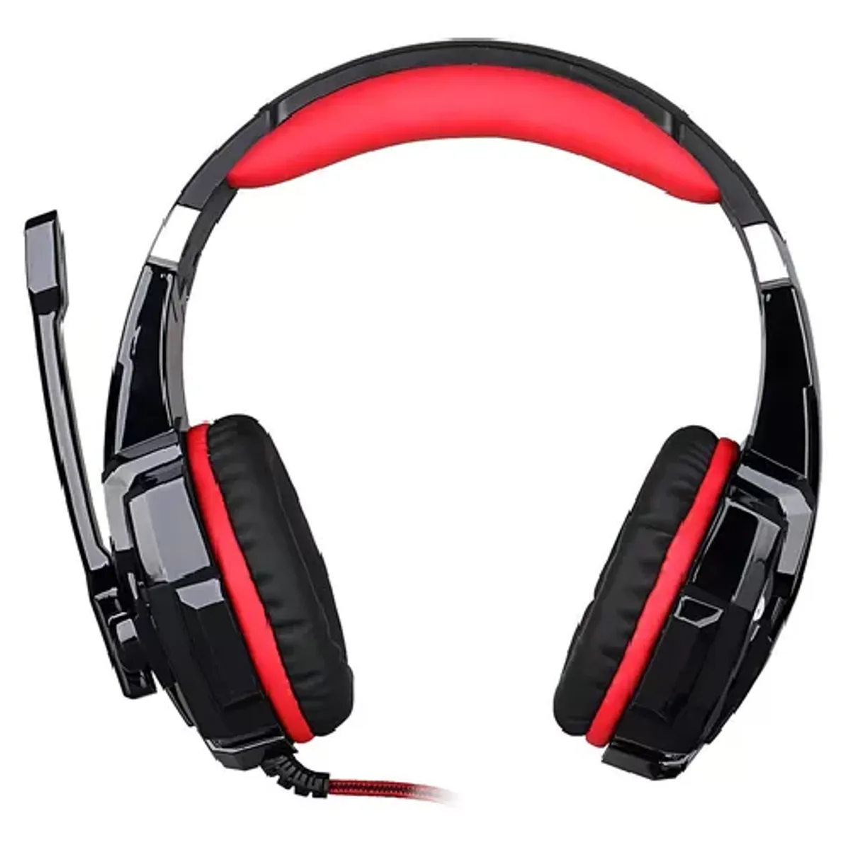 GENERICO - Auriculares gamer inalámbricos Kotion Each G9000 black y red LED