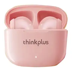 LENOVO - Audífonos inalámbricos Livepods LP40 Pro rosa claro luz verde