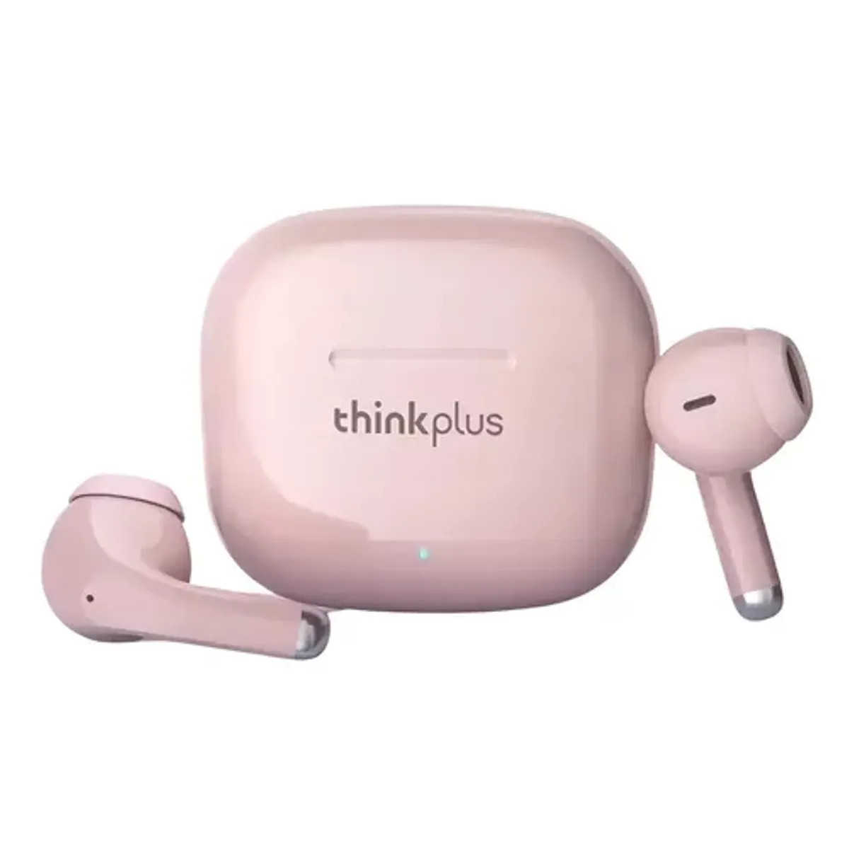 LENOVO - Audífonos inalámbricos Livepods LP40 Pro rosa claro luz verde