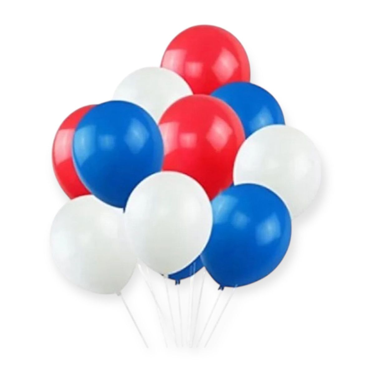 GENERICO - 100 Globos Latex Colores Chile Fiestas Patrias Decoracion