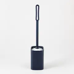 HOMESTAR - Escobilla de Baño Minimalista - Azul