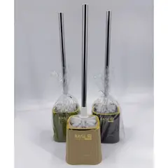 HOMESTAR - Escobilla de Baño Minimalista - Marron