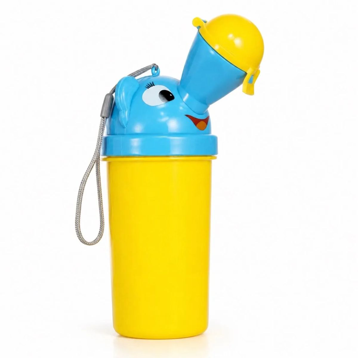 HOMESTAR - Orinal portátil infantil elefante azul y amarillo