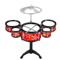 GENERICO - Mini Batería Musical Juguete Infantil 7 Pcs Jazz Drum Niños