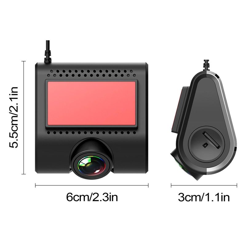 AIWA - cámara grabadora de auto aiwa rojo con negro AW-A10VR