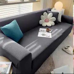 GENERICO - Funda Cubre Sillón Protectora Para Sofá Texturizada 3 Cuerpos