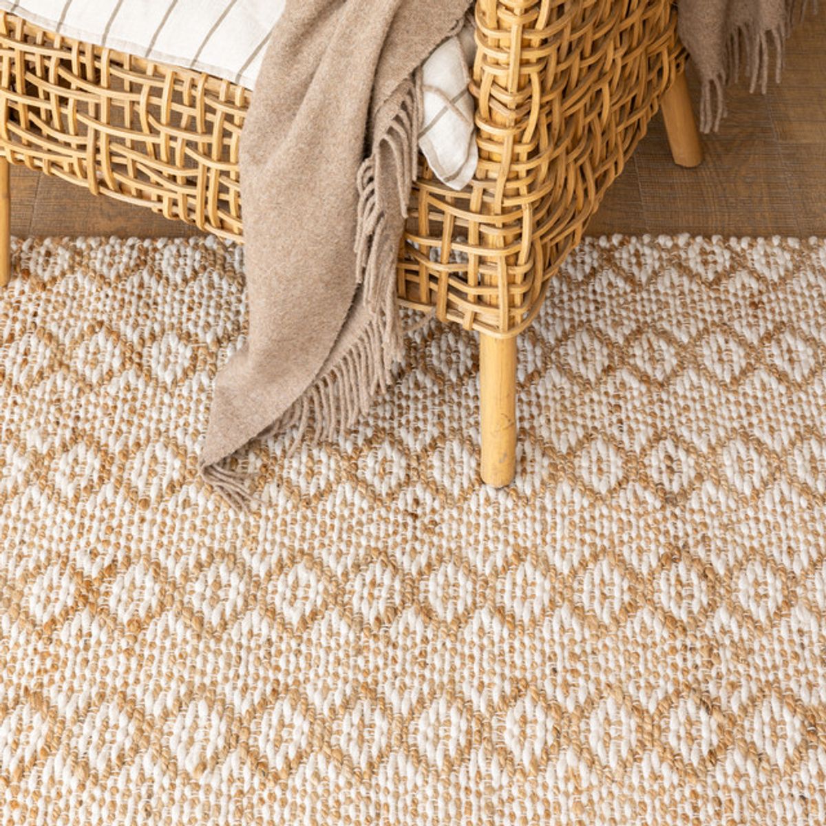 TRIBUS DEL MUNDO - Alfombra Lana Kochi 170 x 240 cm