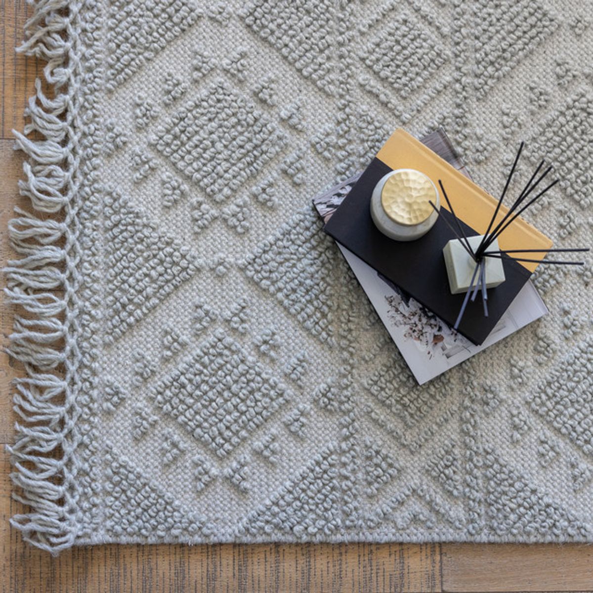 TRIBUS DEL MUNDO - Alfombra Lana Hansi 170 x 240 cm