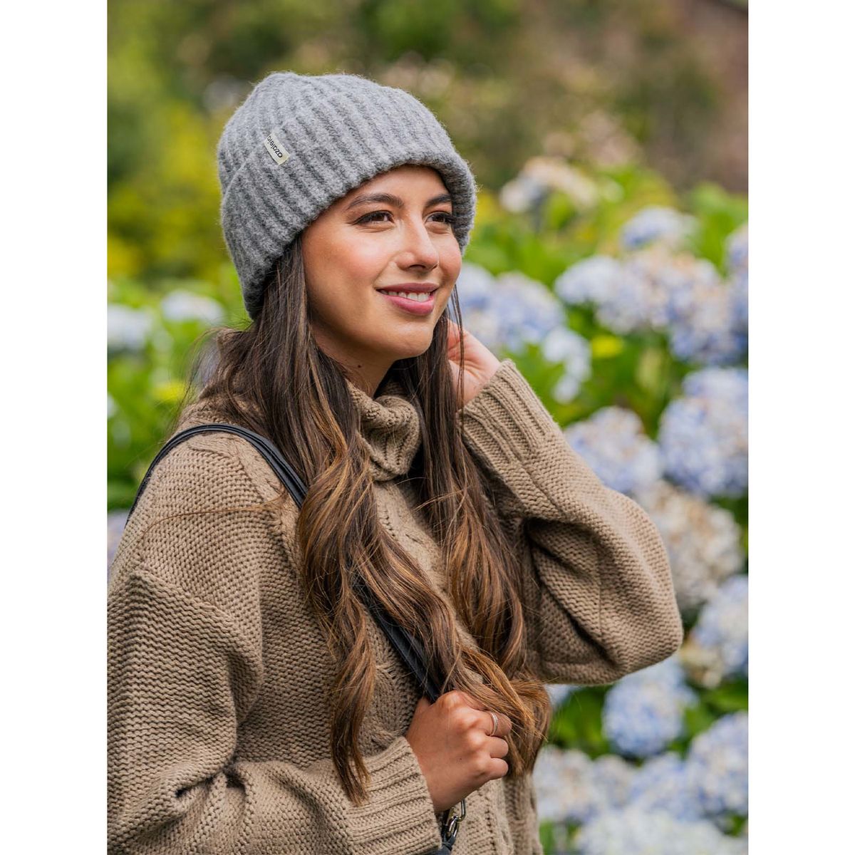 AZALEIA - Gorros Beanie Comfy Mujer Gris AZALEIA