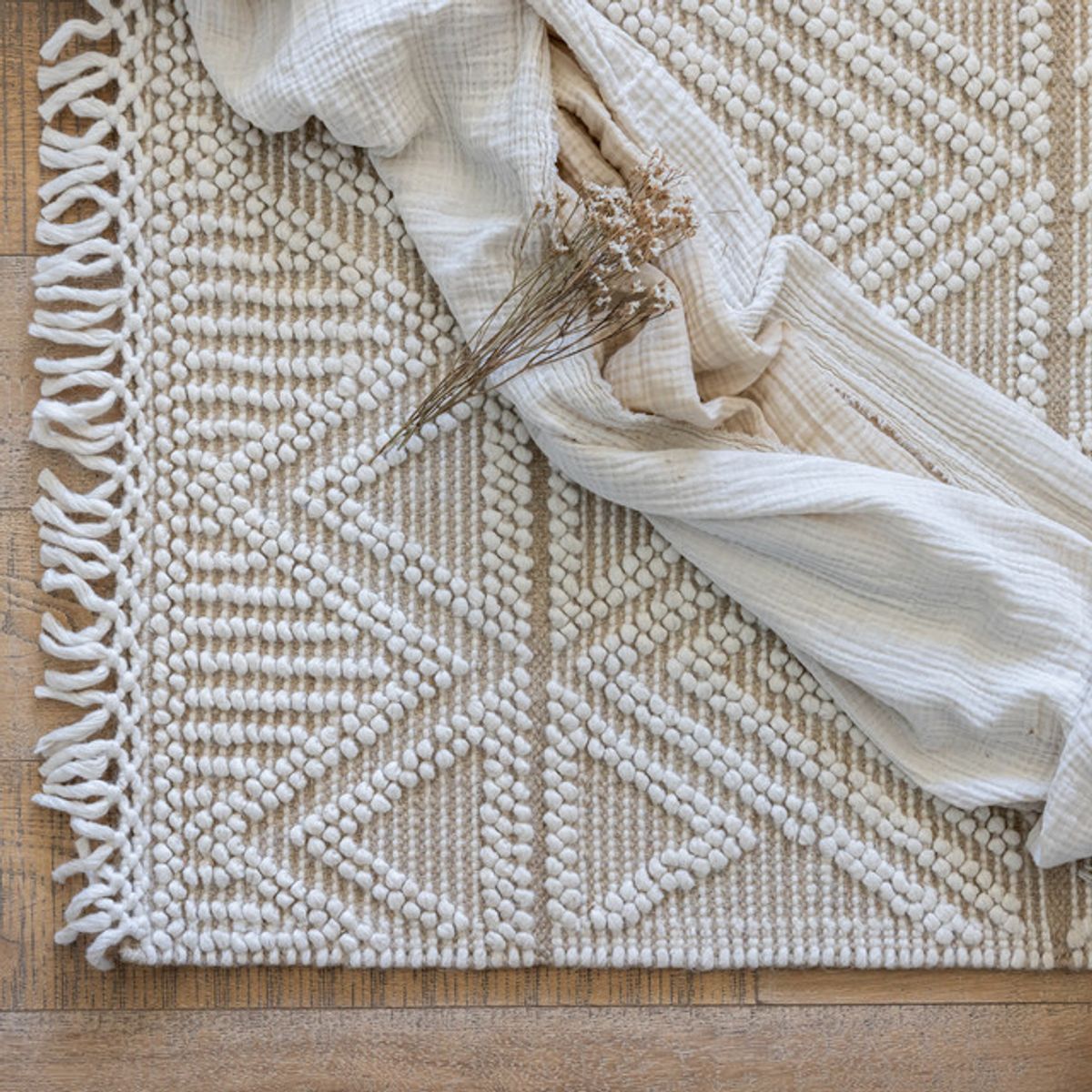 TRIBUS DEL MUNDO - Alfombra Lana Tezpur 250 x 350 cm