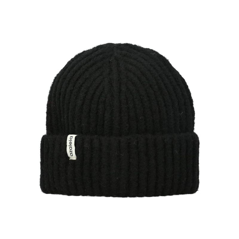 AZALEIA - Gorros Beanie Comfy Mujer Negro AZALEIA