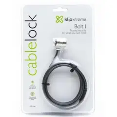 KLIPXTREME - Candado Con Llave Acero 15m Ksd-330 Negro