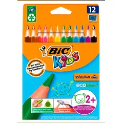 GENERICO - Lapices de Colores Punta Triangulo BIC