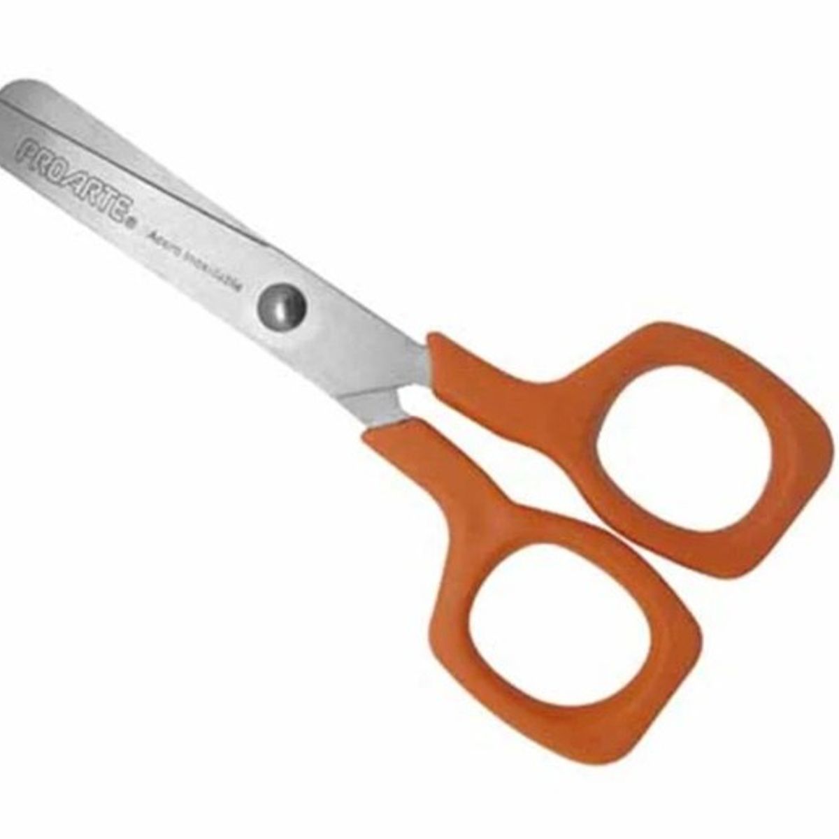 PROARTE - Tijera Escolar Mango Naranja