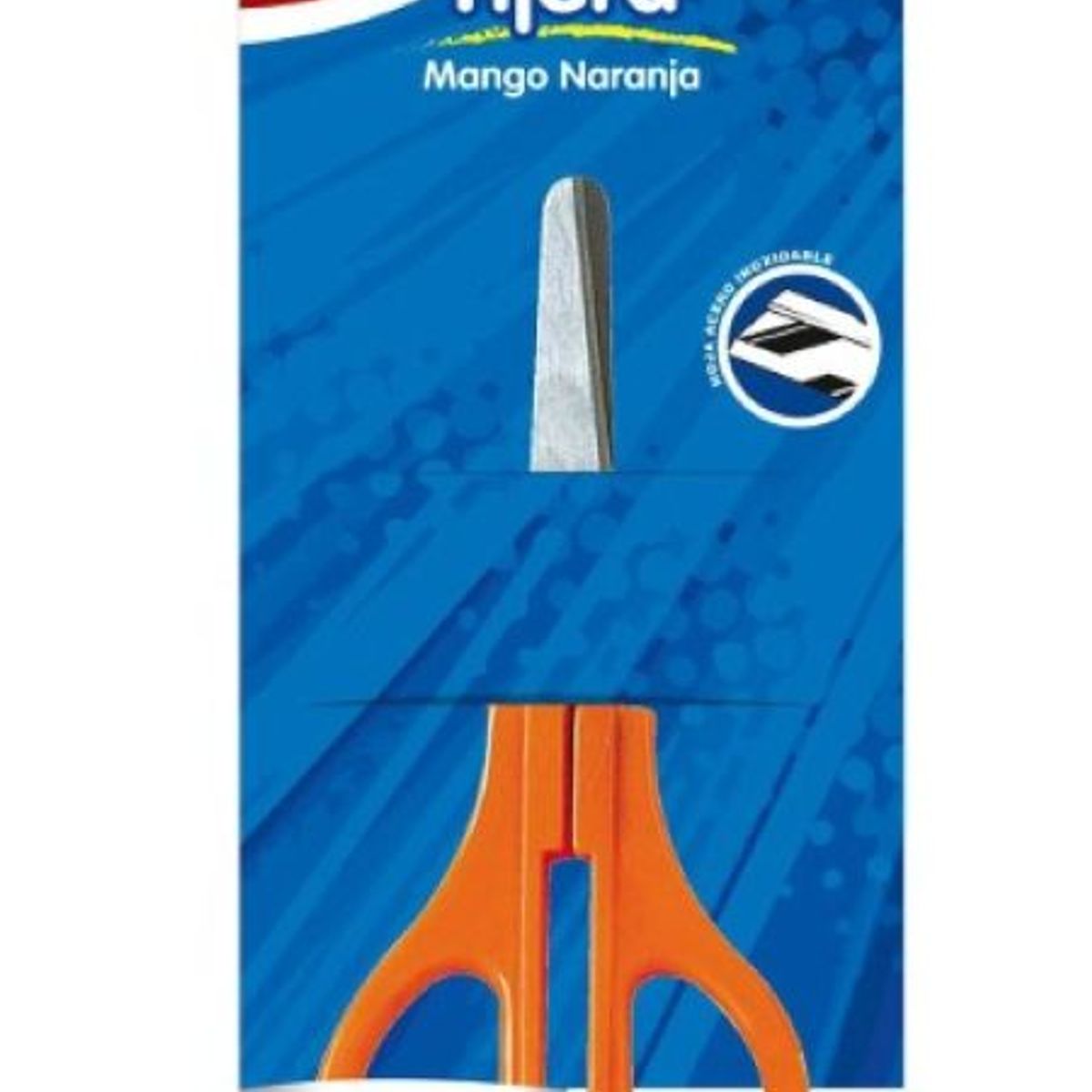 PROARTE - Tijera Escolar Mango Naranja