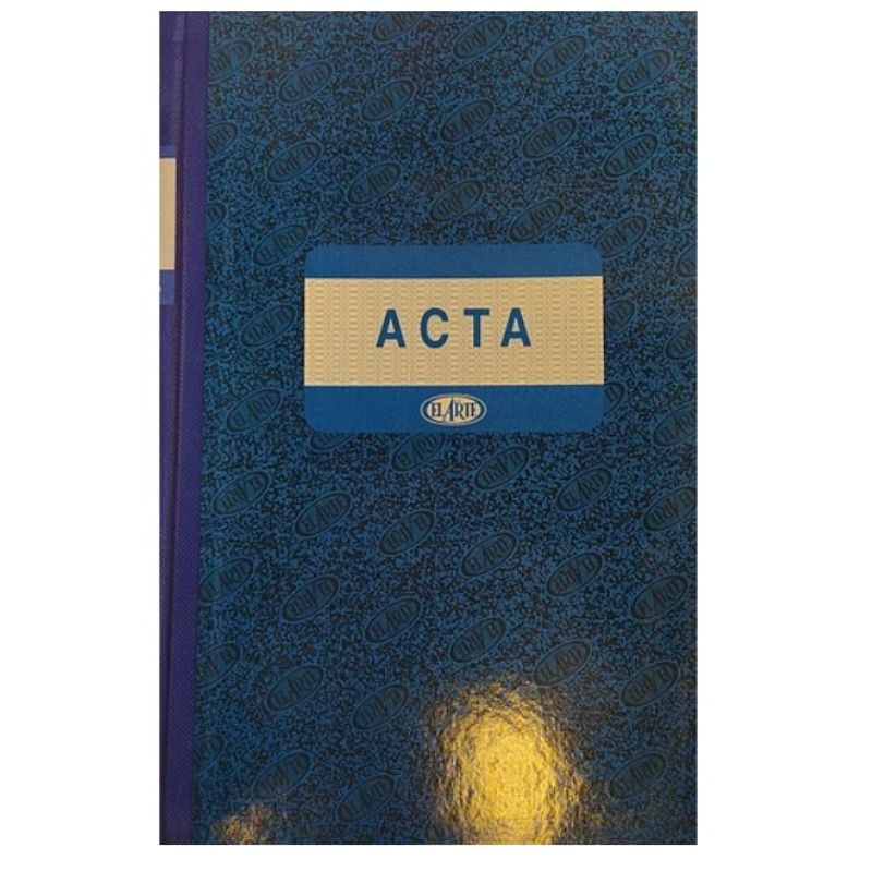 GENERICO - Libro de Acta Oficio 100 Hojas EL ARTE