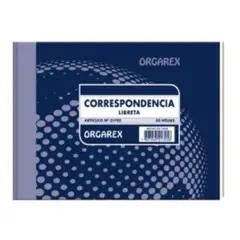 GENERICO - Libreta Correspondencia 50 Hojas ORGAREX