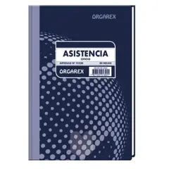 GENERICO - Libro Asistencia 50 Hojas ORGAREX
