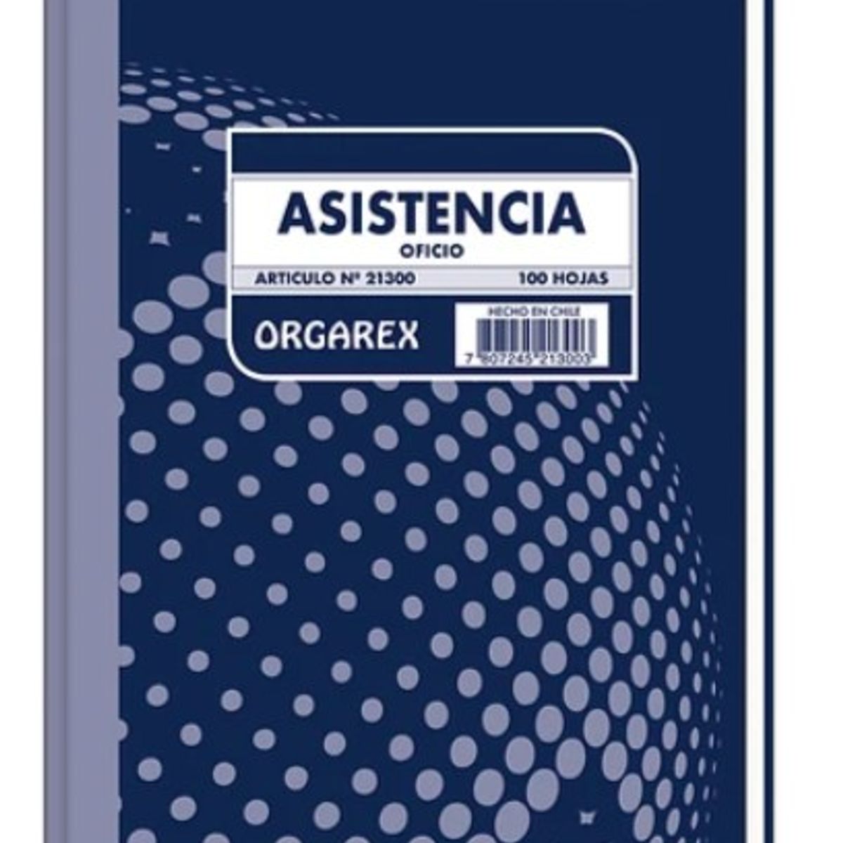 GENERICO - Libro Asistencia 100 Hojas ORGAREX