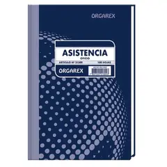 GENERICO - Libro Asistencia 100 Hojas ORGAREX