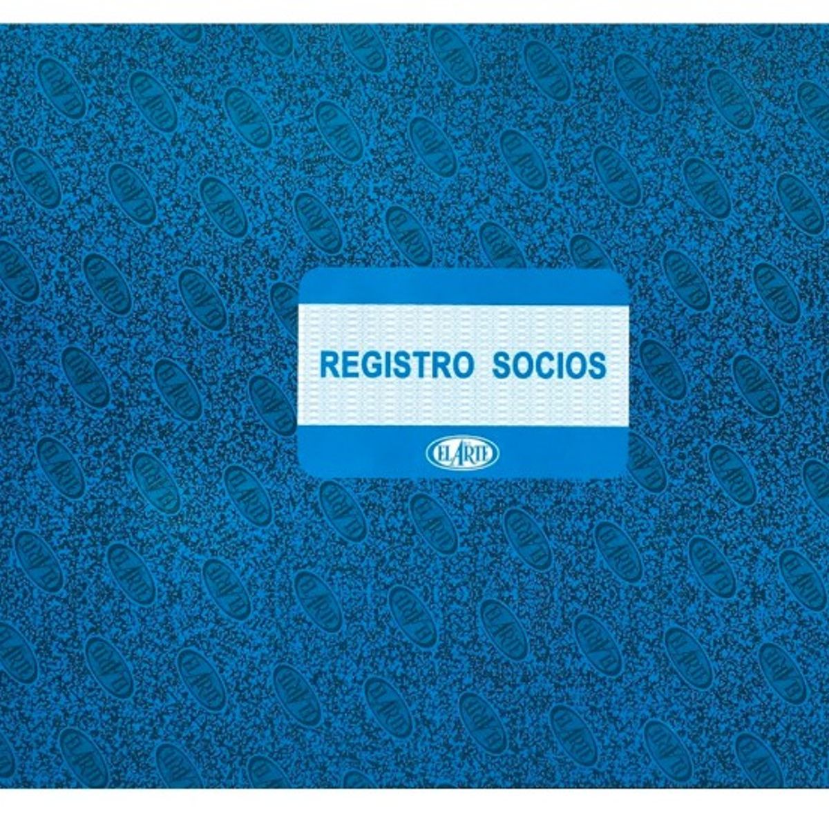 GENERICO - Registro de Socios 50 Hojas EL ARTE