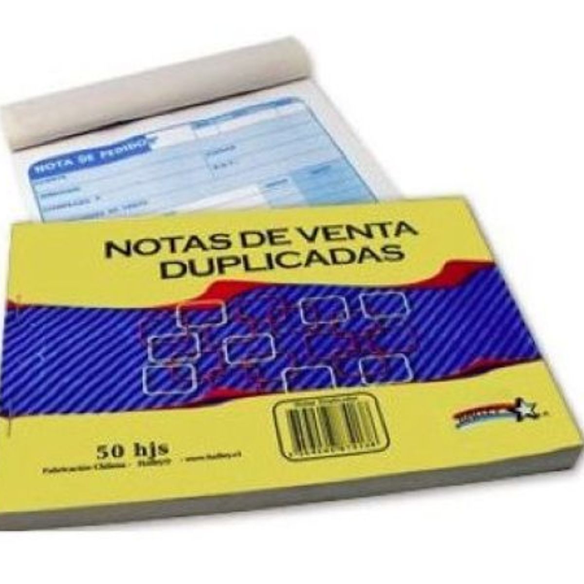 HALLEY - Notas de Ventas Duplicadas 50 Hojas HALLEY