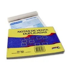 HALLEY - Notas de Ventas Duplicadas 50 Hojas