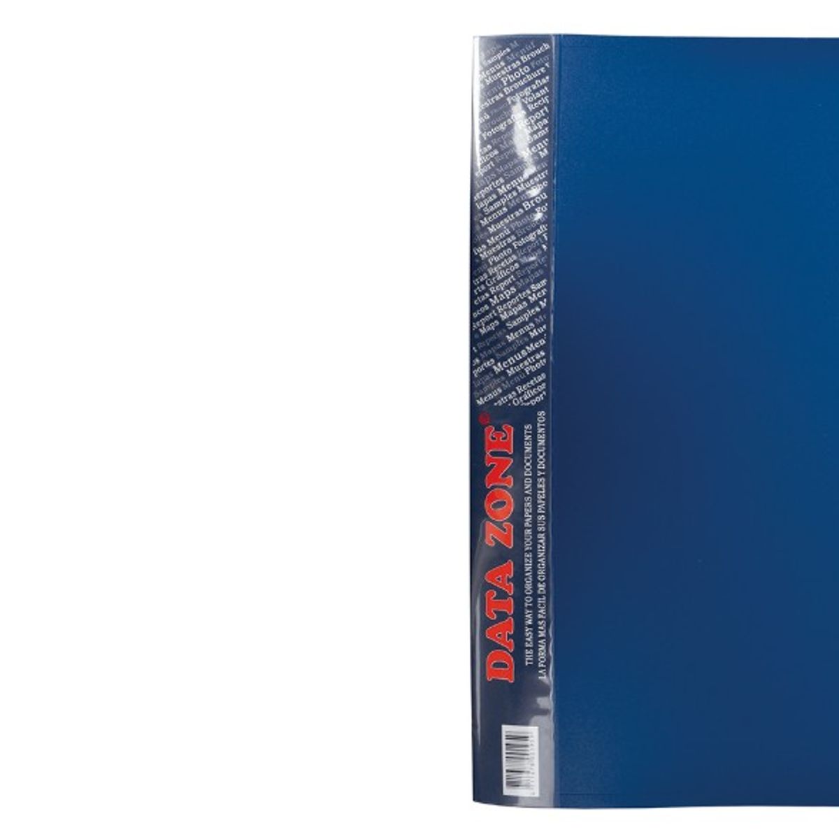 DATA ZONE - Carpeta Plastica Tapa Trasparente  DATA ZONE