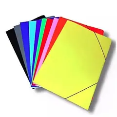 JM IMPORT - Carpeta Tamaño Oficio con Elastico