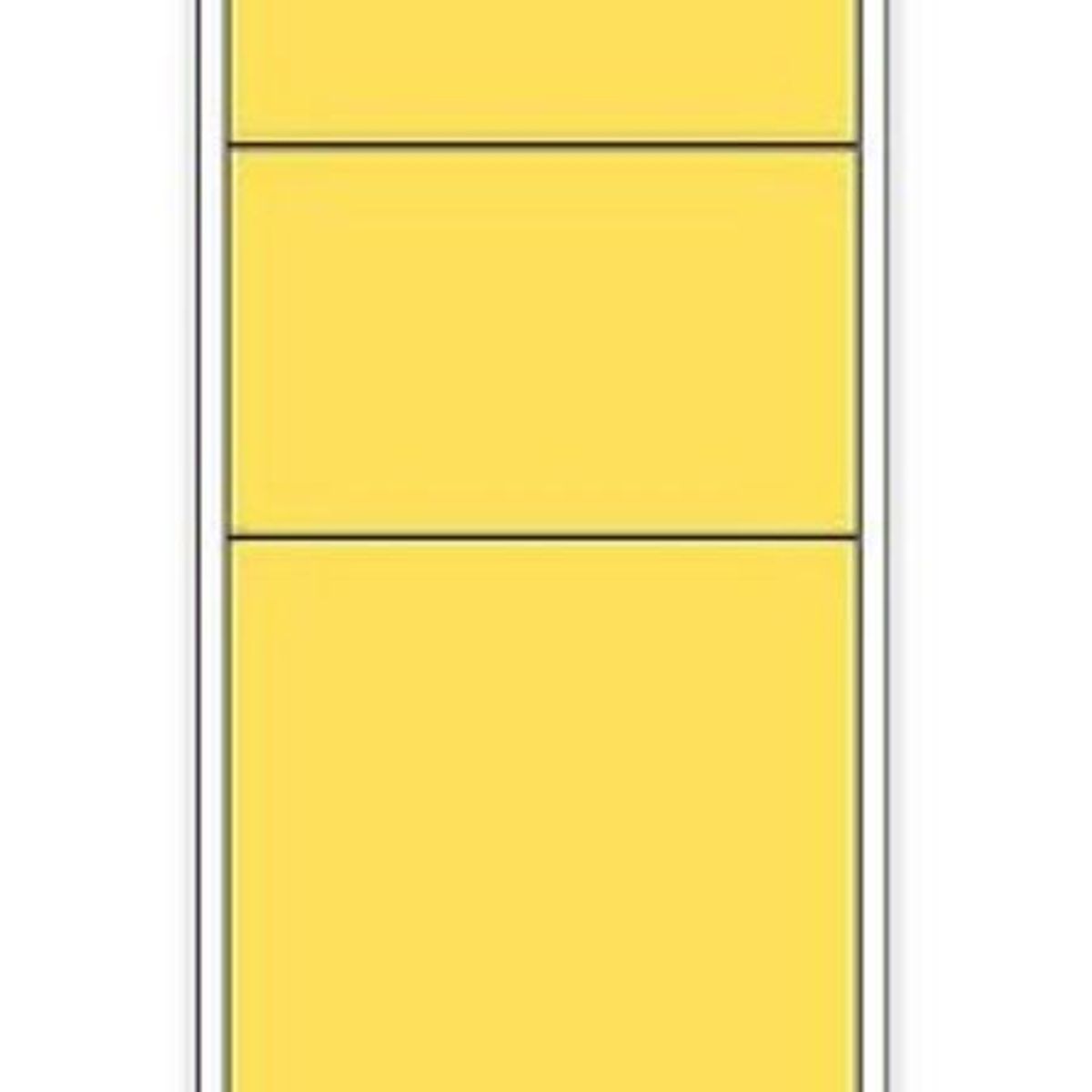 ADETEC - Lomos Autoadhesivos para Archivador Amarillo