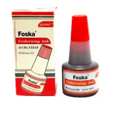 FOSKA - Tinta para Sellos Roja