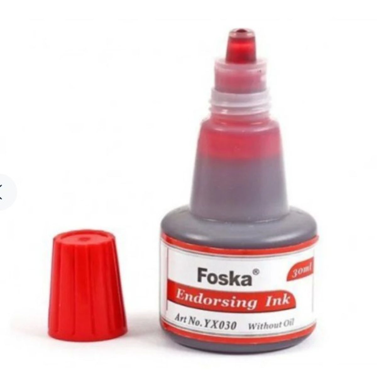 FOSKA - Tinta para Sellos Roja